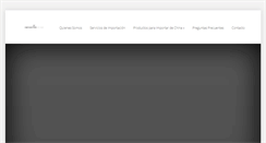 Desktop Screenshot of importarchina.cl